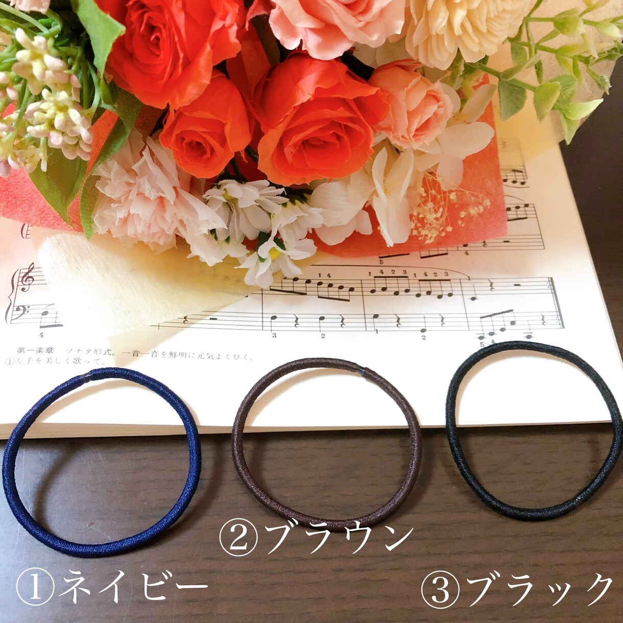 リボンのヘアゴムお作りします 色も大きさも全てカスタマイズ！ イメージ8