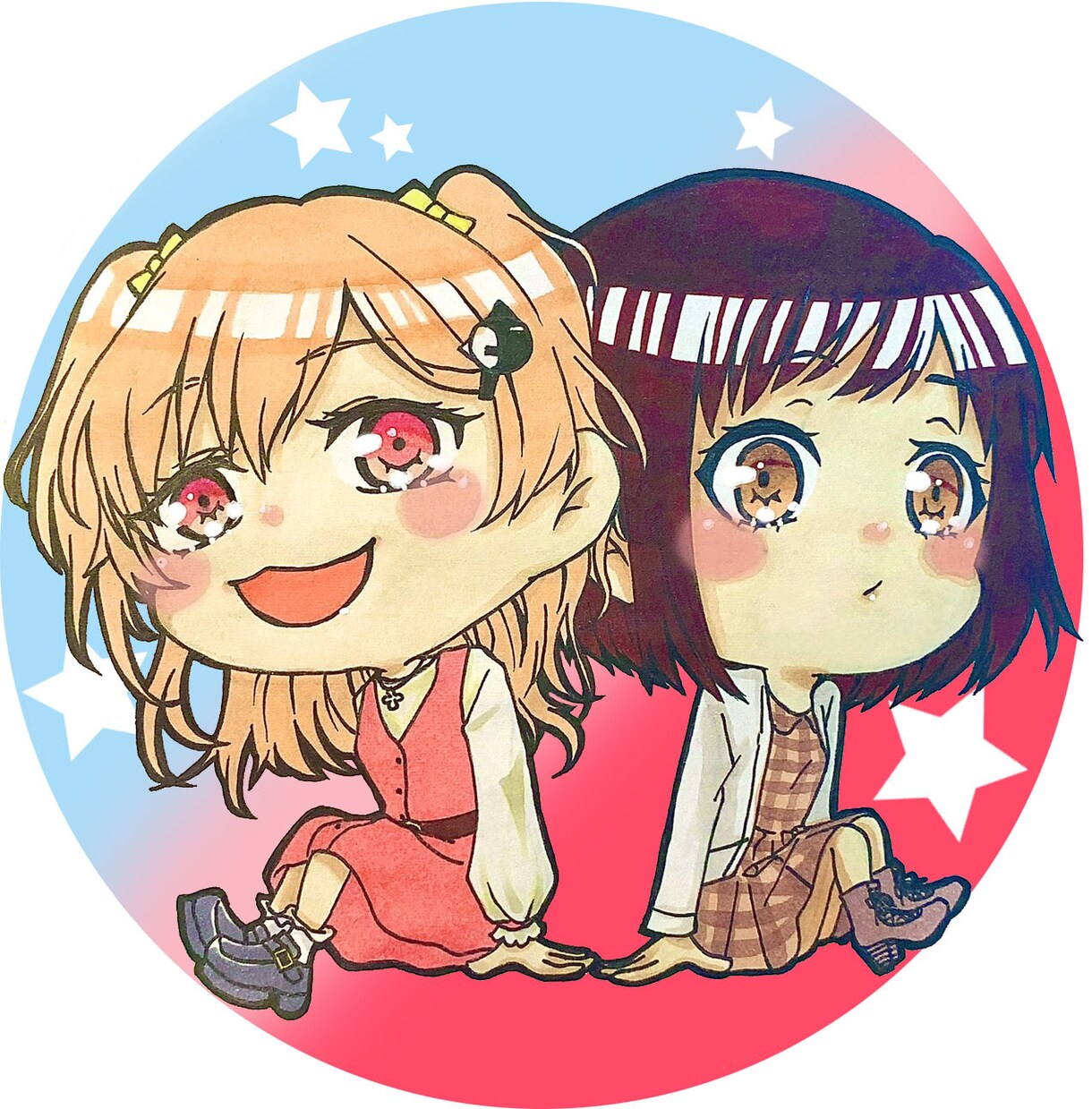 可愛いアイコン描きます 似顔絵やキャラクターをデフォルメして可愛くアイコンにします！ イメージ2