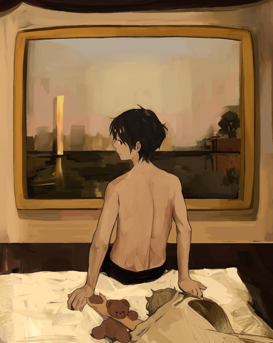 MVイラスト、アイコン、一枚絵のイラストを描きます 女の子、風景も可能です。ダークな雰囲気のイラストも描けます！ イメージ3