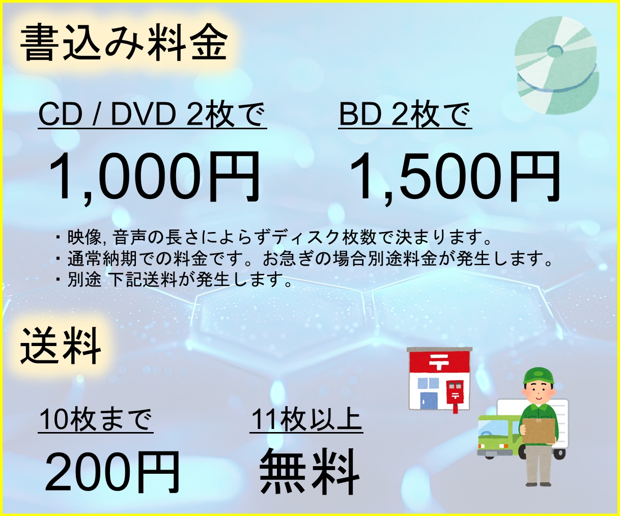 動画・音声データをDVD化・BD化・CD化します スマホ内の想い出の映像をカタチに！プレゼントなどにも！ イメージ5