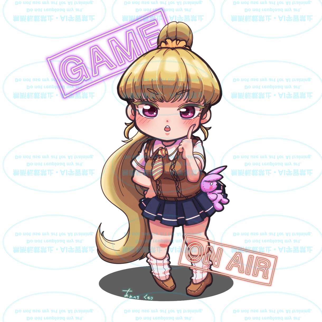 カワイイ!!イラストアイコン作成します 配信などに使えるゆるくてカワイイ!!SDイラストです！ イメージ2