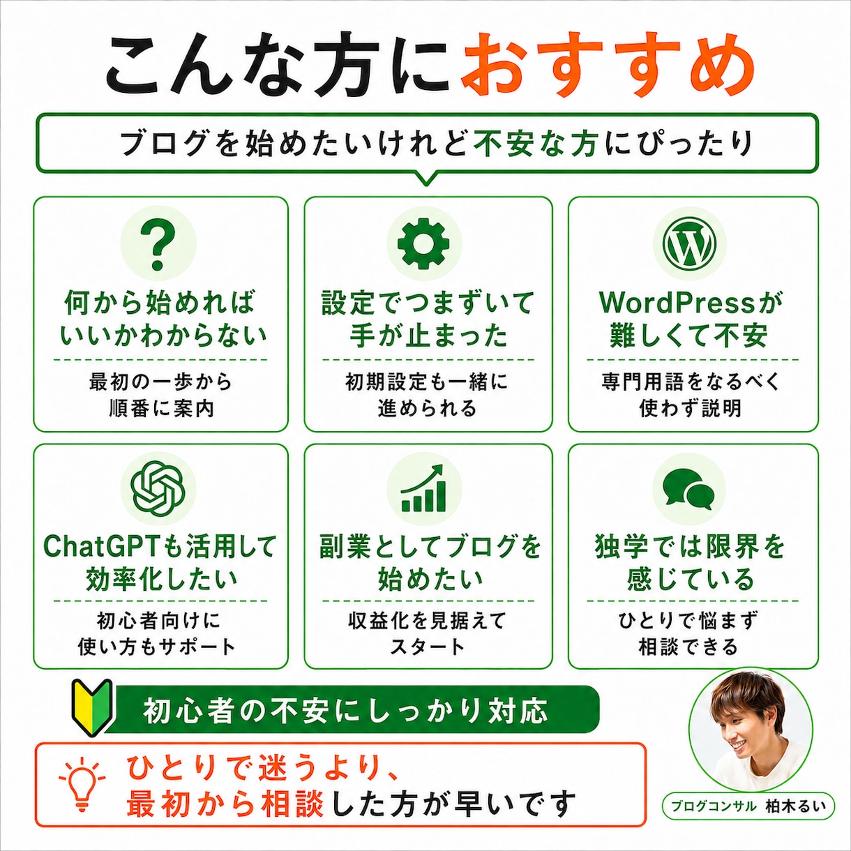 収益化目的でブログを始める人を完全サポートします 初期設定から記事の書き方までビデオチャットで丁寧に教えます！ イメージ5