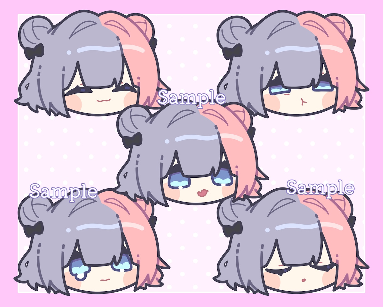 商用OK/かわいいデフォルメイラスト制作します SNSや動画、配信等でご利用頂けます◎ イメージ4