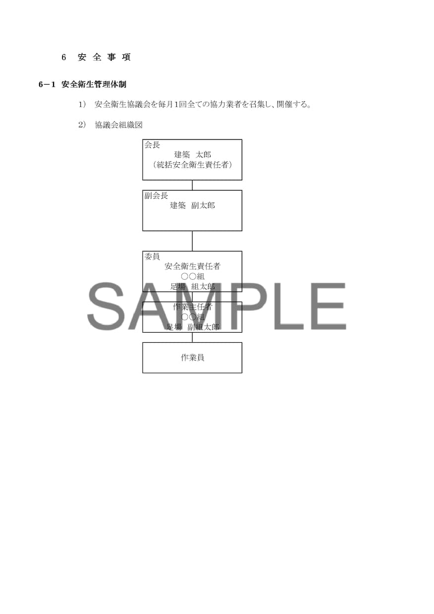 施工計画書を現場経験者が作成します 現場経験者が丁寧に作成。公共工事対応可 イメージ4