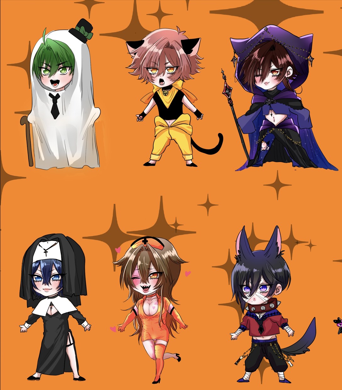 SDキャラクター　デフォルメイラスト描きますます ミニサイズのキャラクターを描きます イメージ4