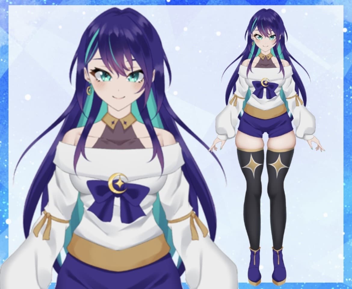 先着3名限定！VTuberモデルを制作します お好みの絵柄でイラスト制作からモデリングまで行います！ イメージ3