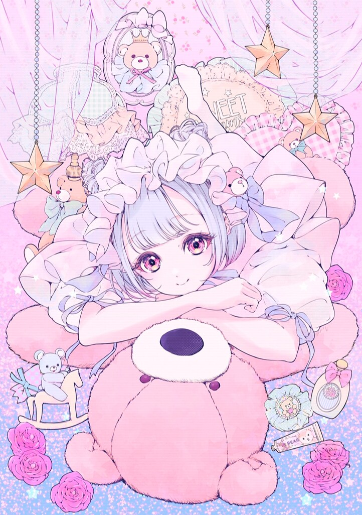 MVイラスト・記念イラスト・グッズ・一枚絵描きます ガーリーでPOPなイラストならお任せください！ イメージ7