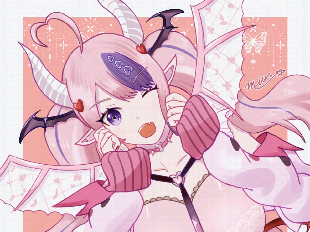 VTuber・オリキャラのかわいいイラスト描きます ネットの活動に使える映えイラストをご提供します♪ イメージ4