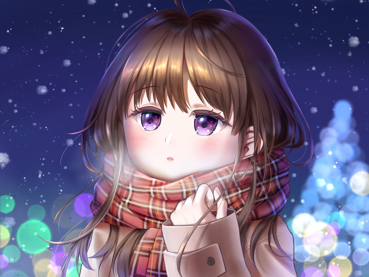 可愛い女の子のアイコン作成をします Youtube、SNSなどにご利用ください！ イメージ4
