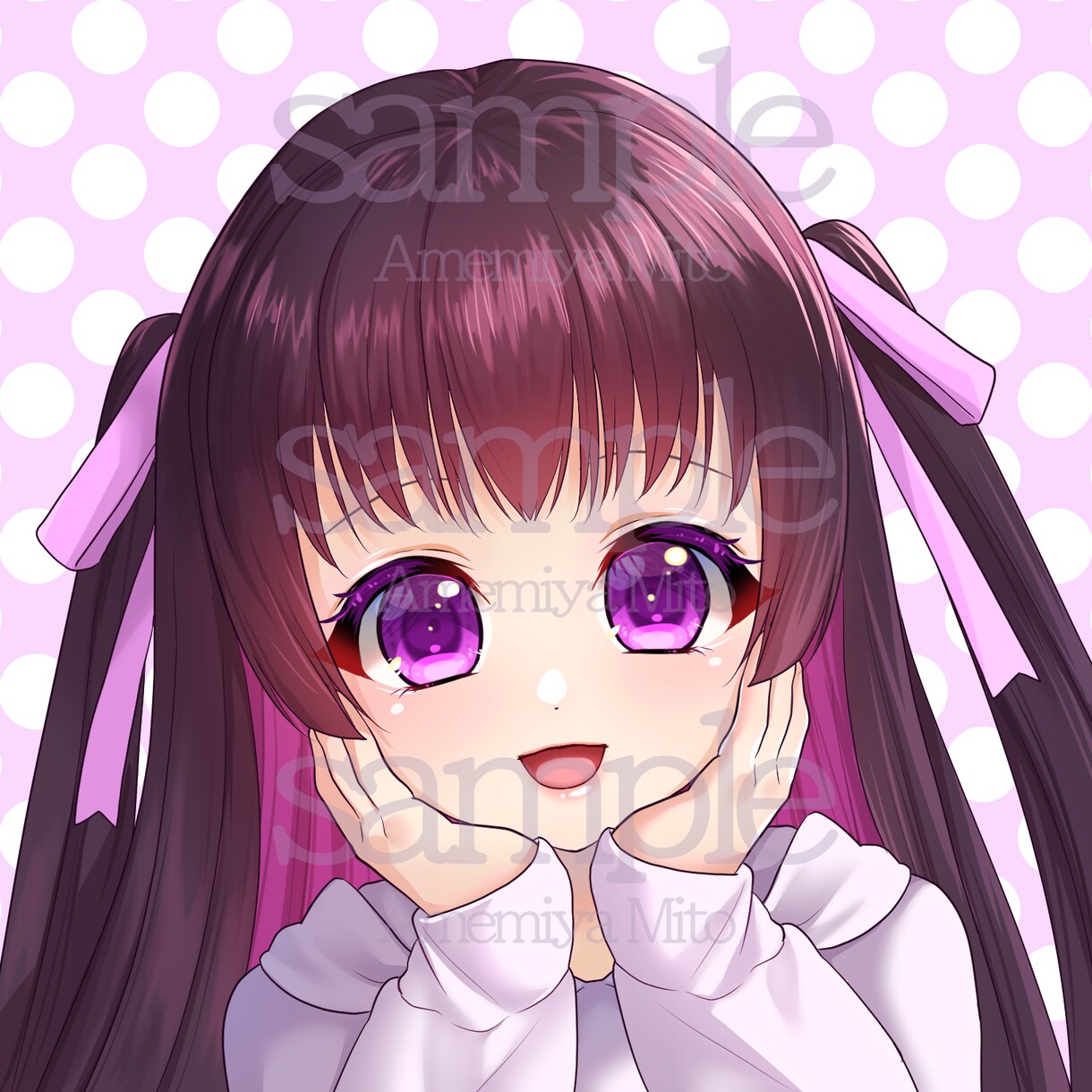 可愛いアニメ調のアイコン描きます ファンタジーや儚いイラスト✨目力のある可愛い絵✨ イメージ5