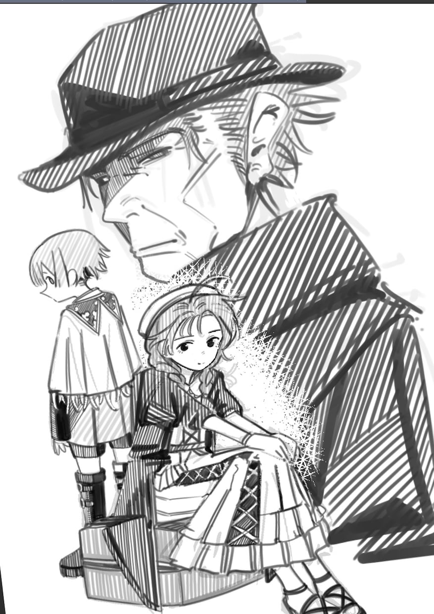 老若男女様々なキャラクターを描きます 老若男女から人外まで幅広いイラストで活動のお手伝いをします！ イメージ2