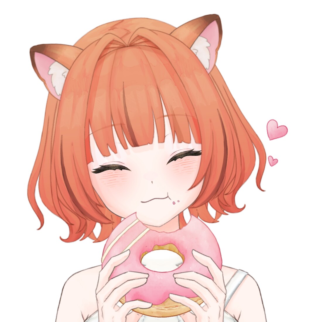 お顔UP+ループアニメーション[10月納期]ます Xでの広報にお役立ち可愛さMAXループアニメーション イメージ3