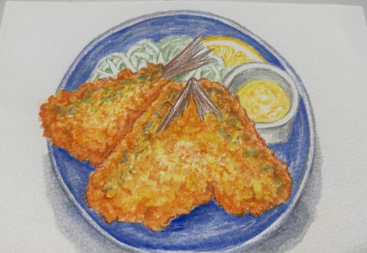 美味しそうな料理イラスト描きます 水彩画の細かいタッチでこだわり感溢れる料理に！ イメージ7