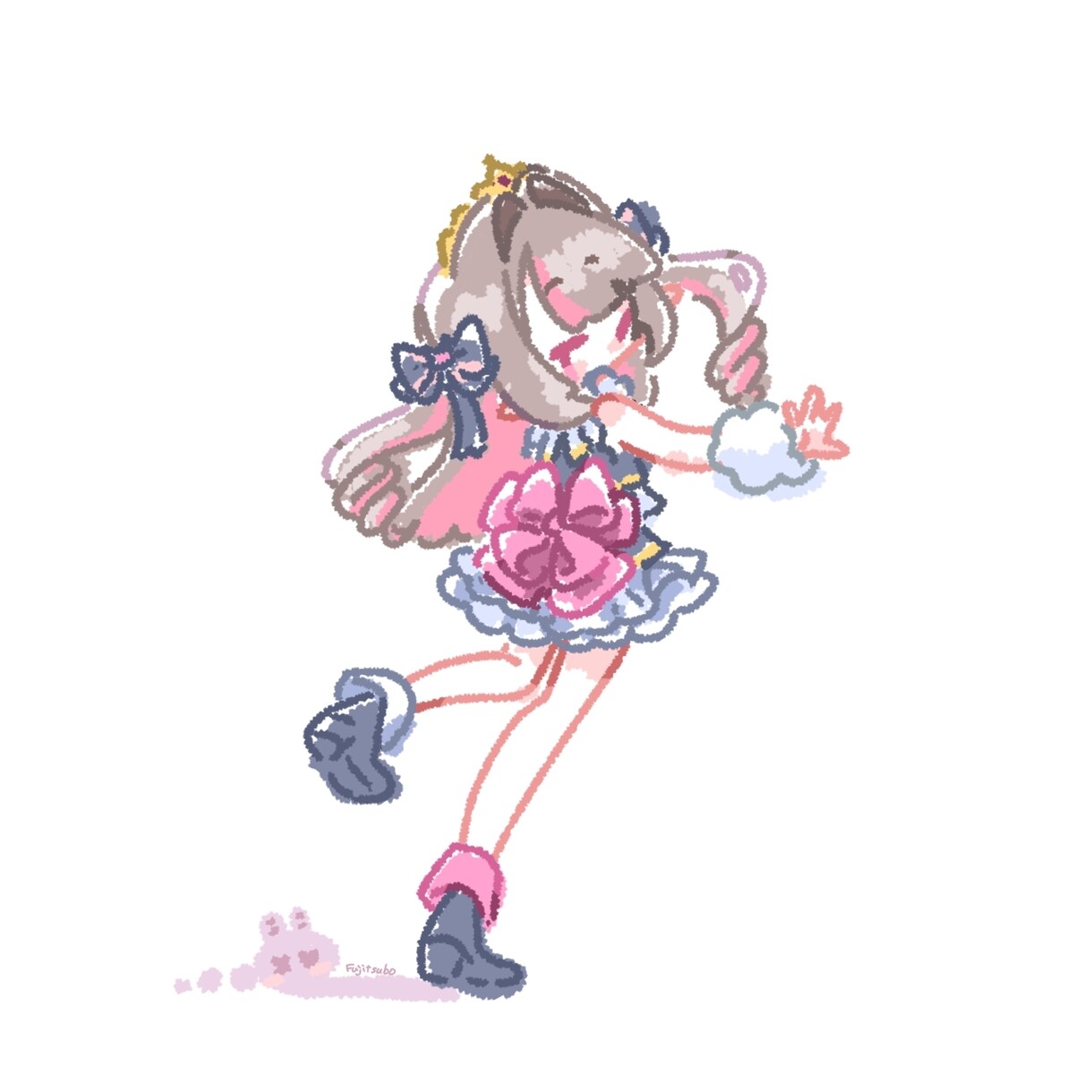 ゆるふわのイラスト描きます ゆるふわならお任せを！いろんなキャラクターをデフォルメに！ イメージ5