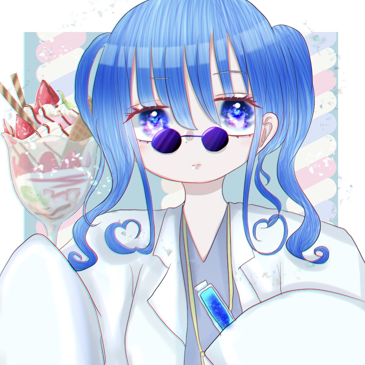SNS用アイコンイラスト描きます 可愛い女の子メイン・真心込めて対応します！ イメージ5