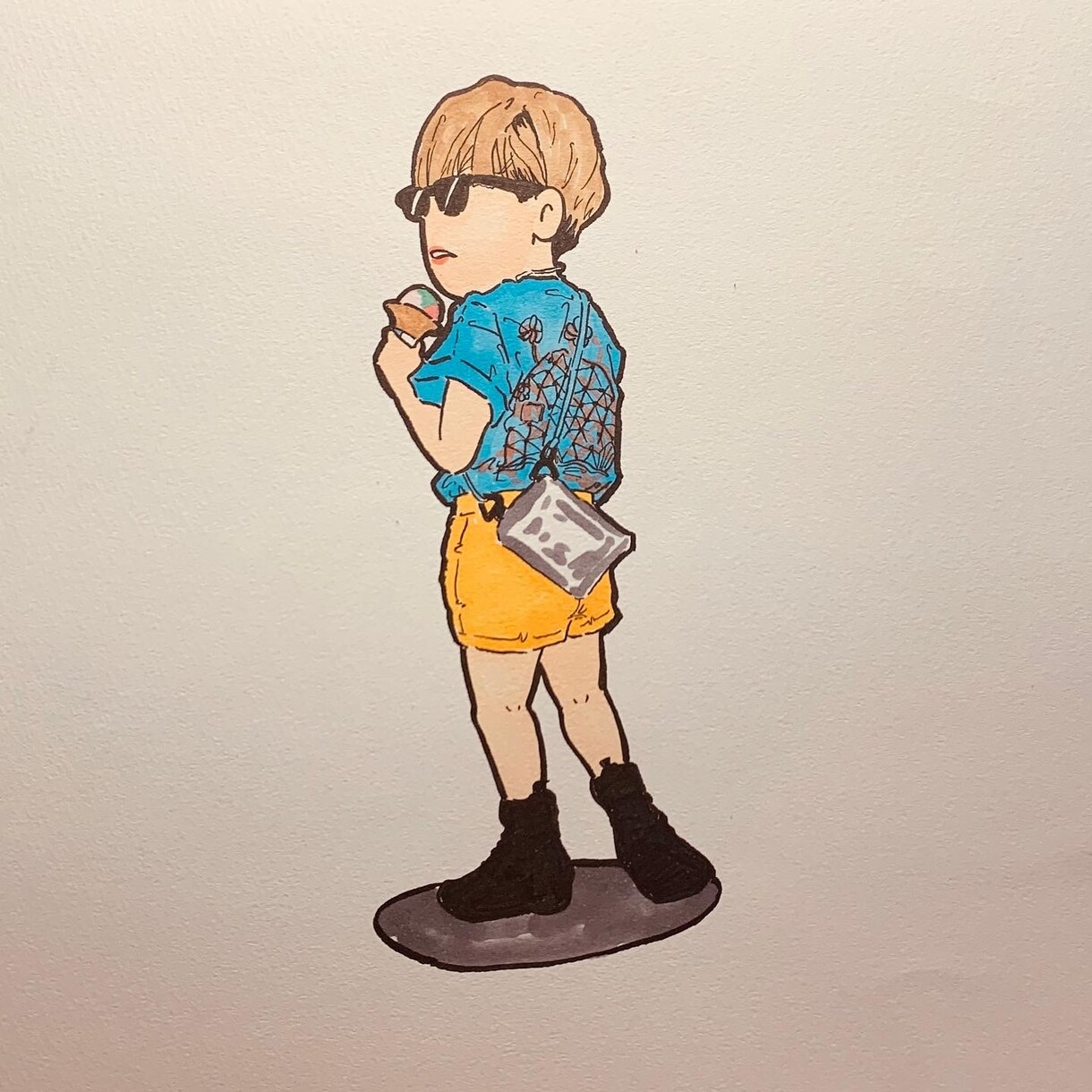 ゆるーいイラスト書いてます ゆるーいおしゃれイラストです。可愛いです。 イメージ7