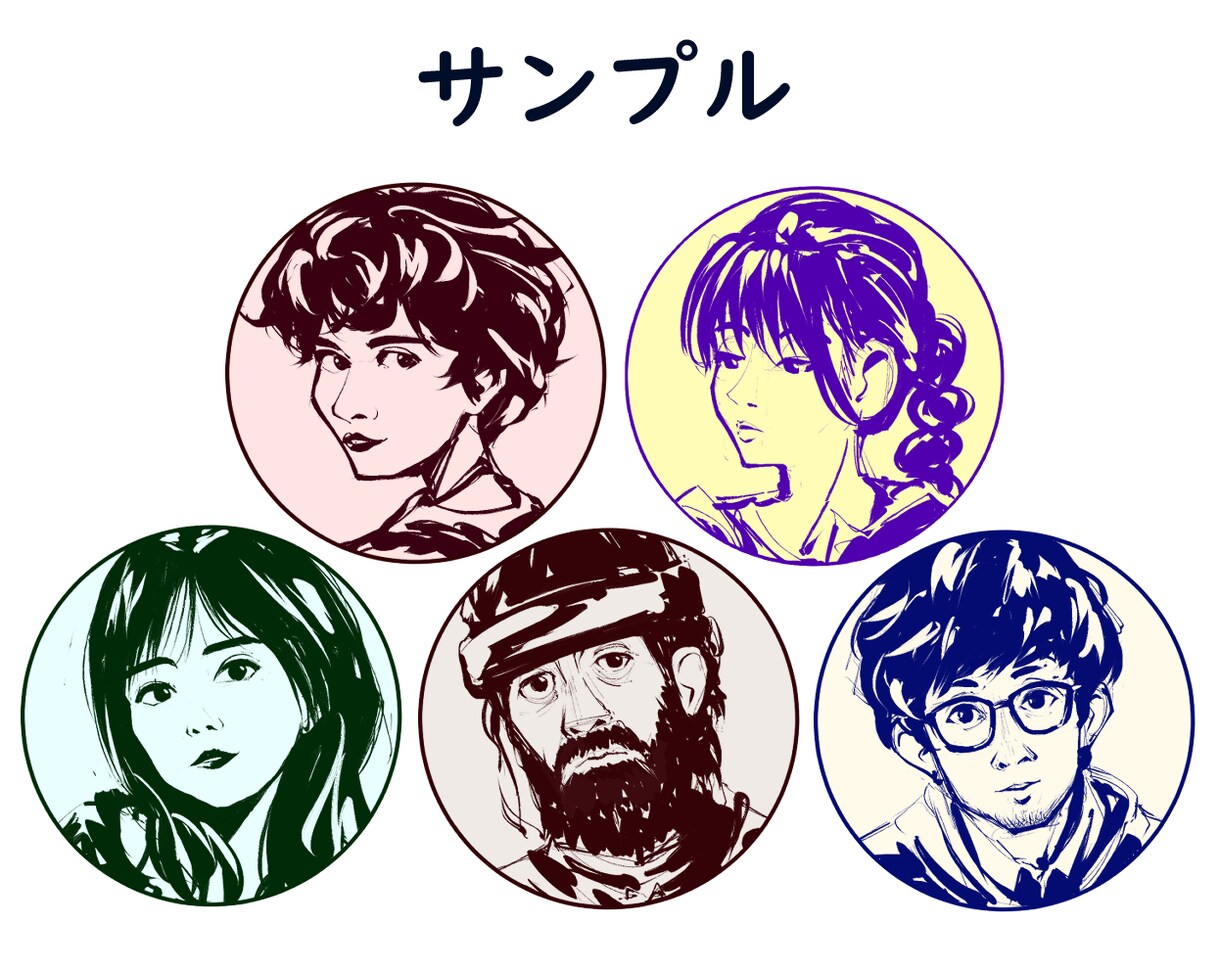 アイコン描きます お気軽にオンリーワンアイコン♪ イメージ3