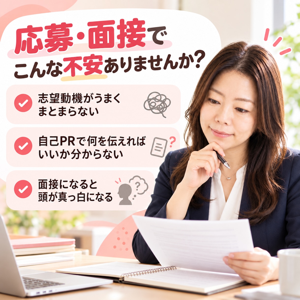 現役採用担当があなたの応募・面接対策を支援します 「うまく話す」より「伝わる」｜あなたの強みを一緒に整理 イメージ2