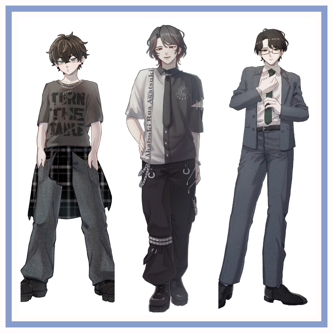 透明感のある立ち絵制作します 【Vtuber・IRIAM・配信者・TRPG向け】 イメージ9