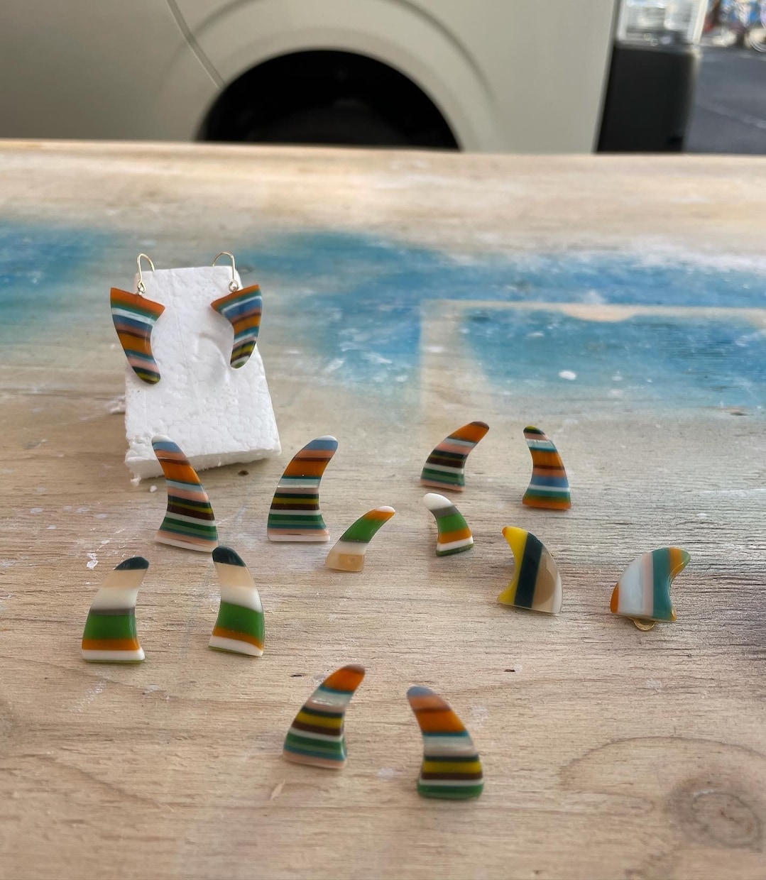 サーファーがオリジナルレジンアクセサリー作ります 子供から大人まで皆んながつけられるアクセサリー、キーホルダー イメージ2