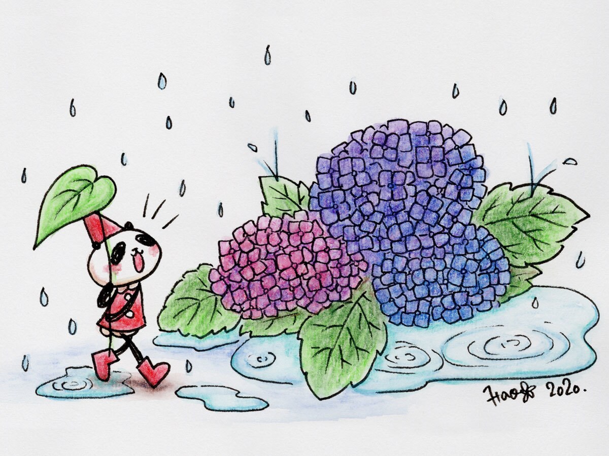 世界に一つのミニサイズの手描きイラスト制作します 水彩色鉛筆の優しいタッチ。インテリアやプレゼントにも。 イメージ5