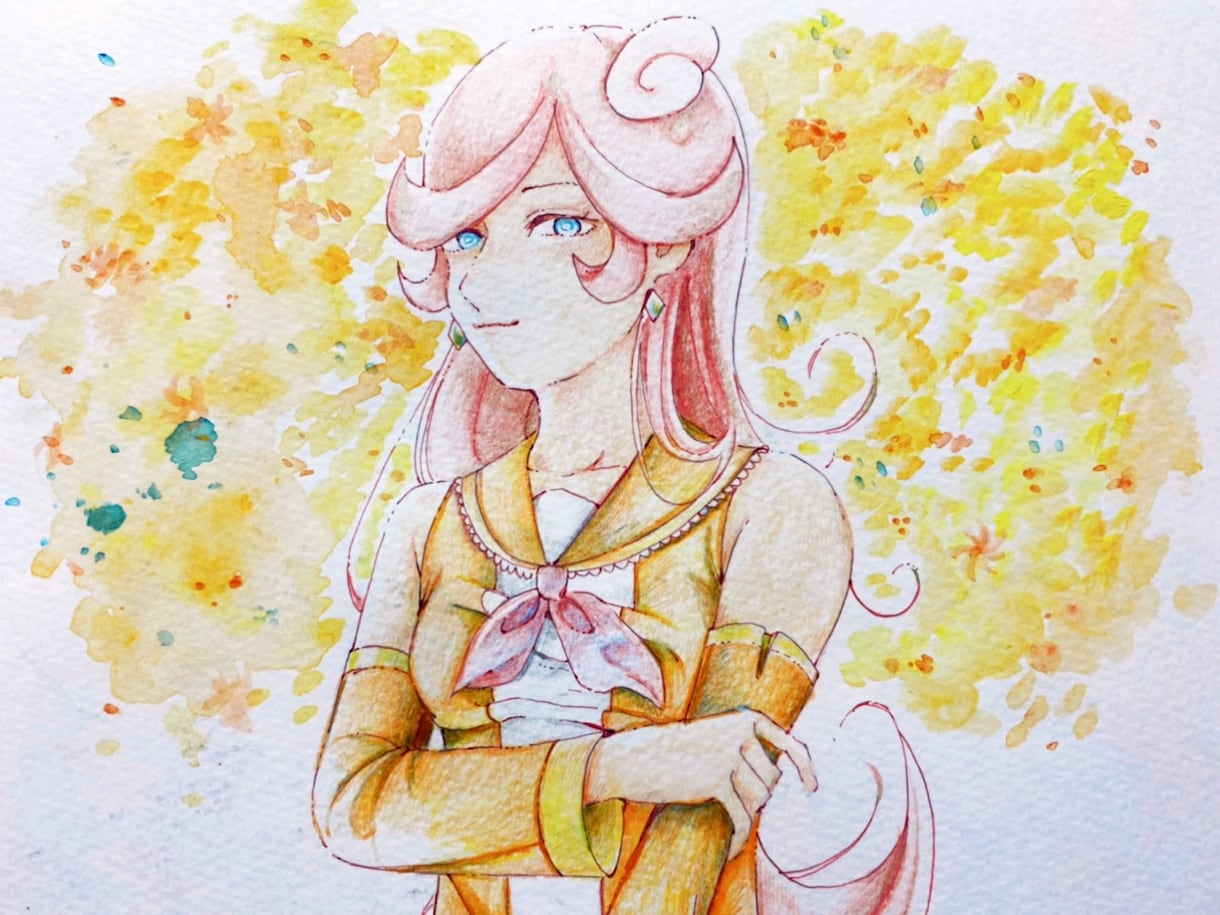 水彩風アイコン描きます あなたに合ったカラーを選びます。 イメージ4