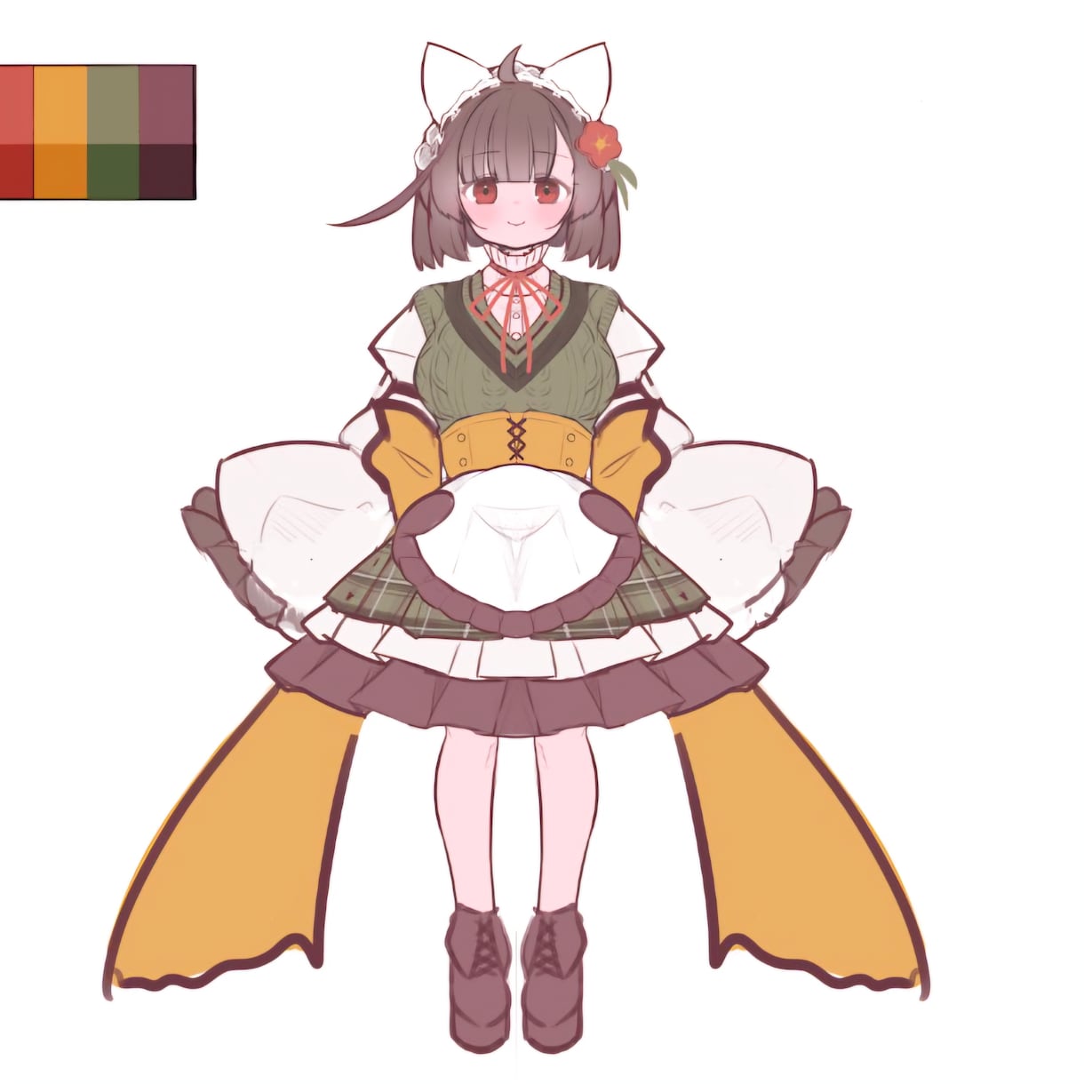 あなただけのオリジナルキャラクターを作ります ｢こんなキャラクターが作りたい｣と漠然と考えた要素を形に。 イメージ1