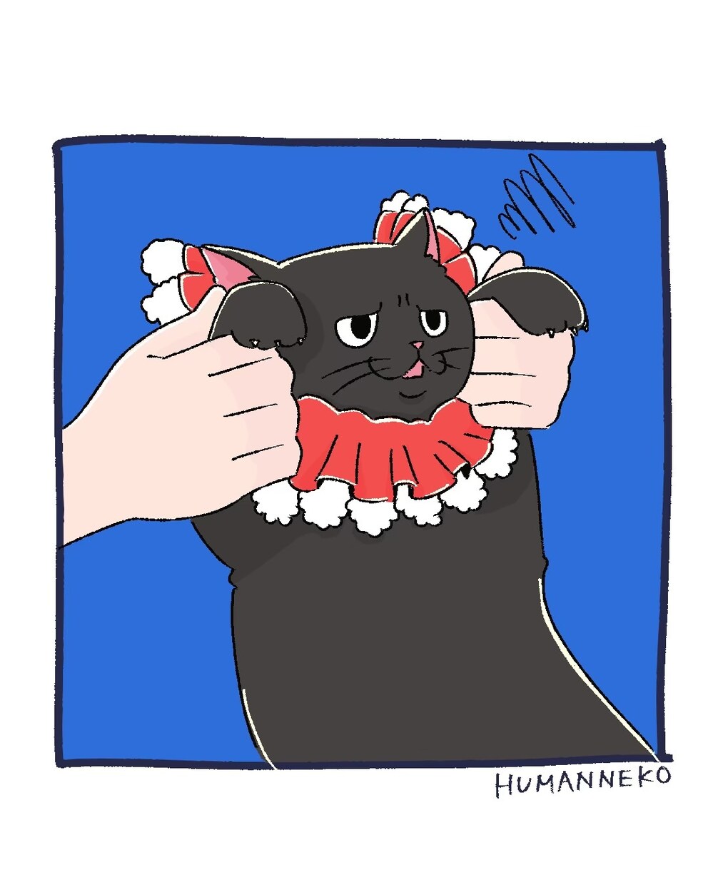 あなたの猫ちゃんを可愛くキャラクター化します 手書き風のタッチで、パッと目を引くイラスト！ イメージ2