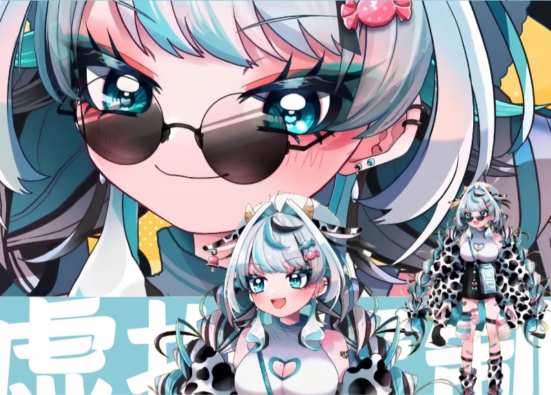 高品質Vtuberモデル制作します 初心者にも安心の丁寧サポート付き イメージ1