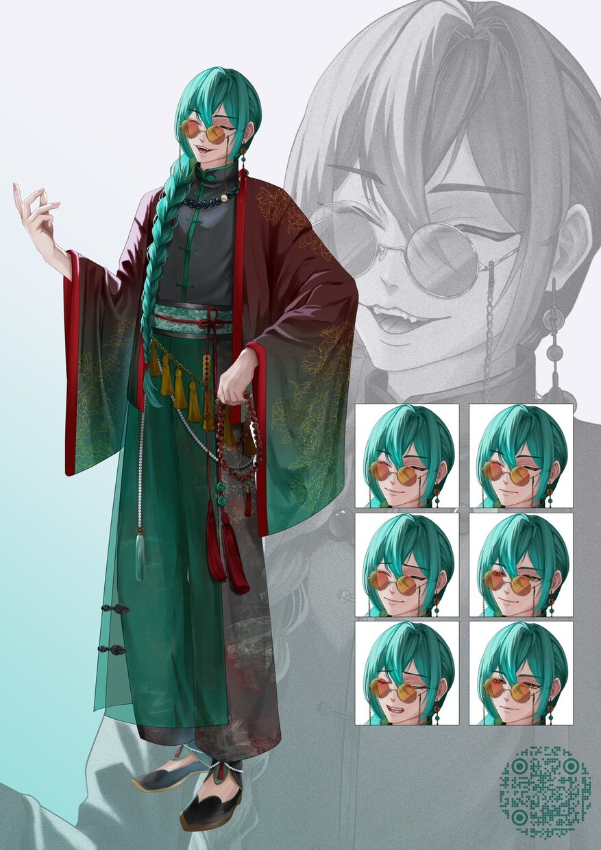 キャラクターデザイン、立ち絵を制作します 個人･企業問わず！活動者、創作者様のサポートさせて頂きます！ イメージ2