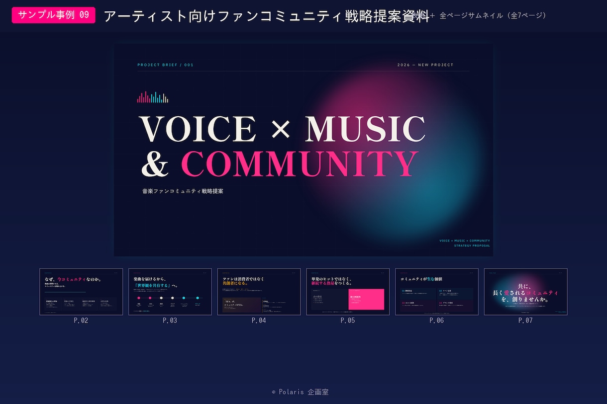 メモからOK！会社紹介資料を分かりやすく作成します 会社の魅力や強みを分かりやすく整理、資料化します イメージ8