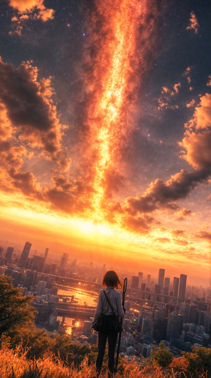 ミッドジャーニーで“バズる雲景”の作り方になります ミッドジャーニーで“バズる雲景”の作り方になります イメージ9