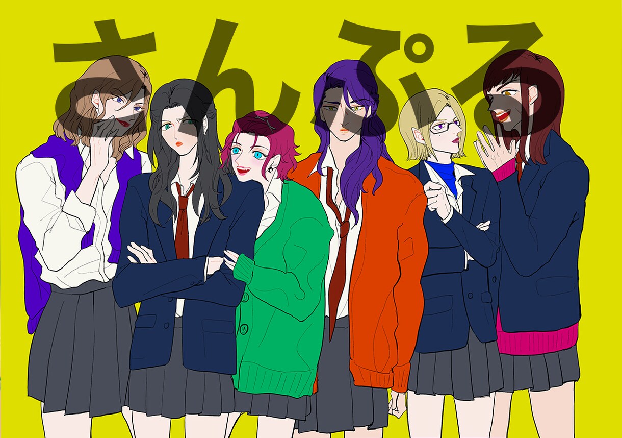 イラスト(夢絵・創作など)お描きいたします アイコンや挿絵やプレゼントなど思い出♡にいかがですか？ イメージ3