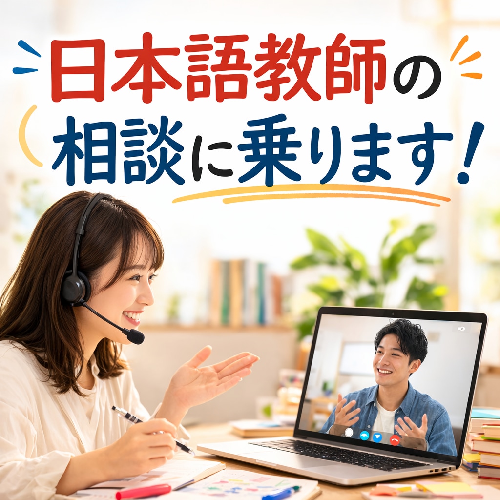 日本語教師の方の相談にお乗りします 教案の修正、国籍やレベル別の授業の進め方等お答えします！ イメージ1