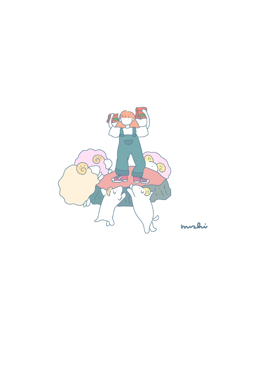 愛着湧く貴方だけの特別なイラストを作成します ゆるくて愛おしい、そんな優しいイラストをあなたおくります。 イメージ4