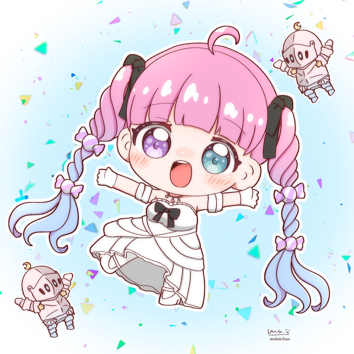ふわふわゆるいイラスト描きます あなたのかわいいをイラストにします♪ イメージ2