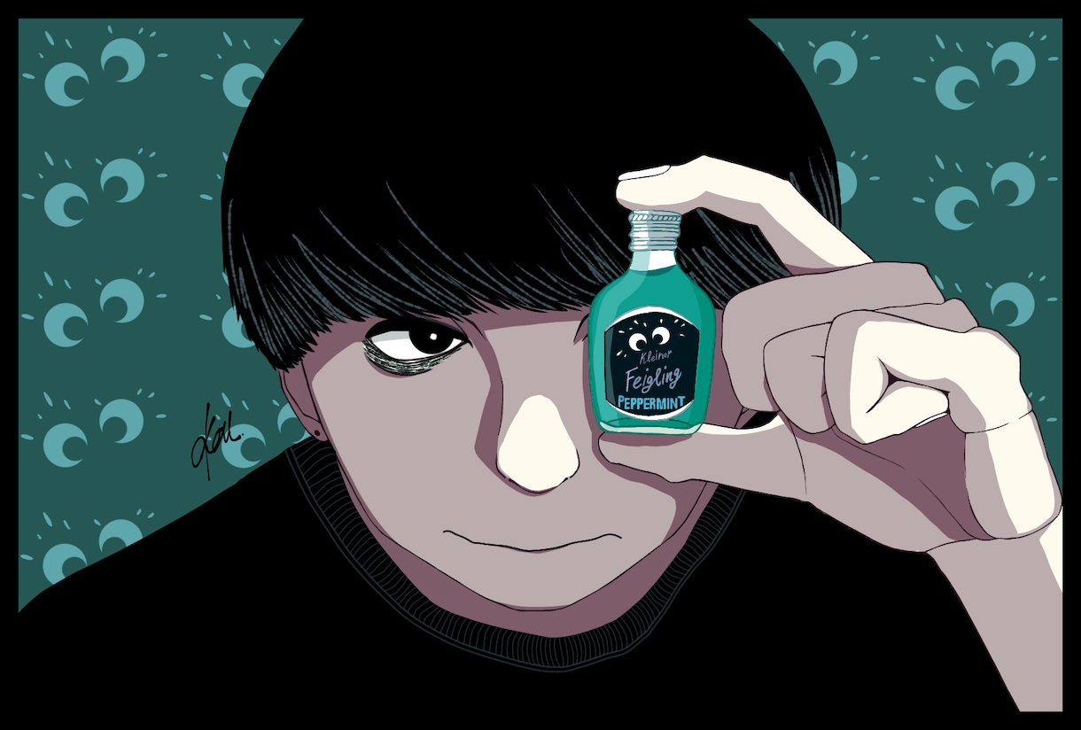 シンプルでかっこいい一枚絵描きます サムネやMVの一枚絵などに！！！ イメージ1