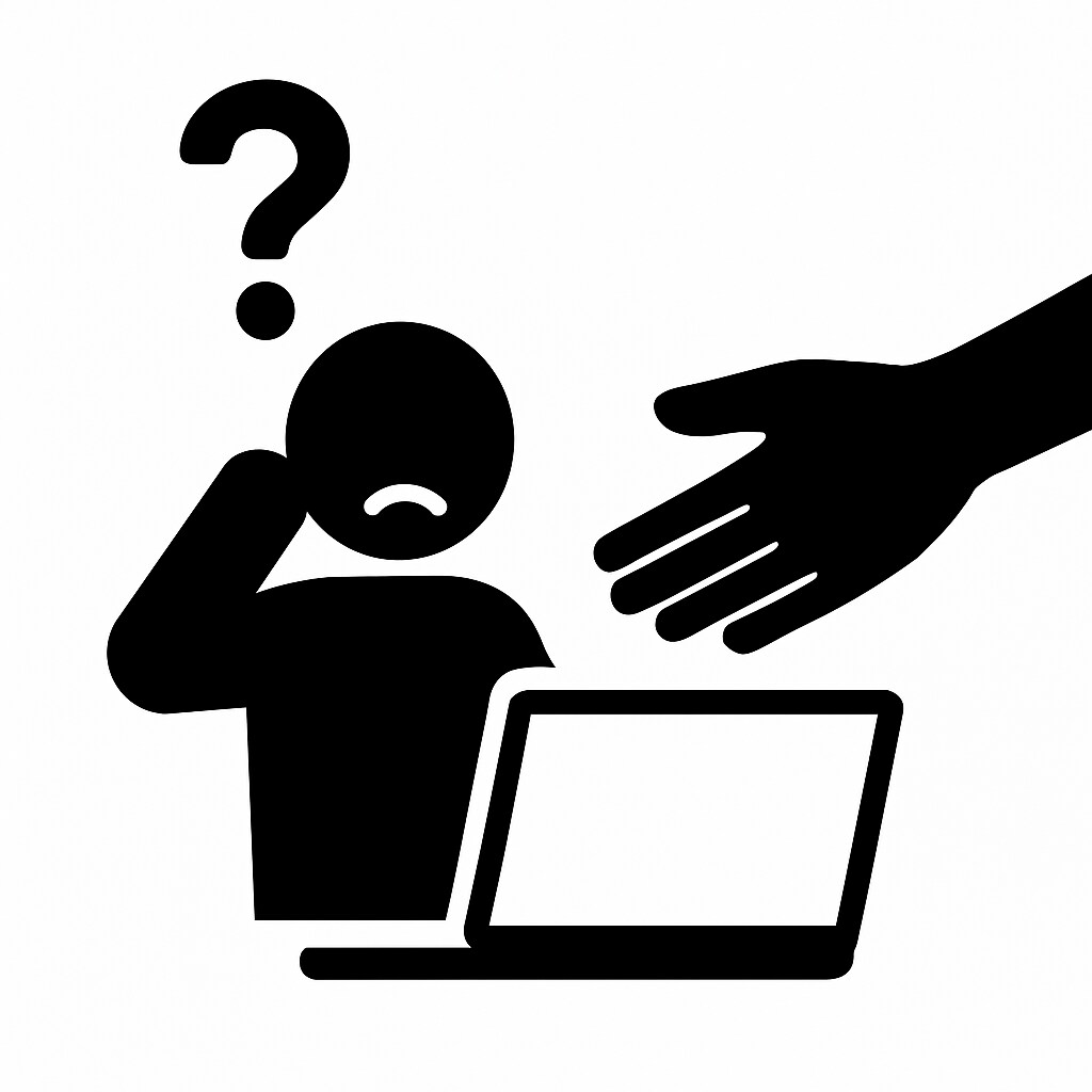 初心者向けPC操作サポート│やさしく手をひきます 専門用語はつかわず、寄り添って対応します。 イメージ1