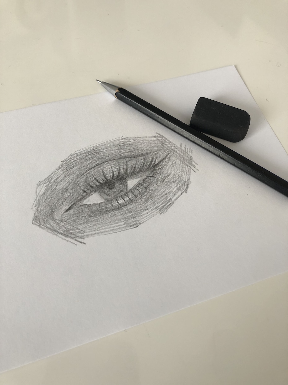 あなたの目を描きます 鉛筆であなたの魅力を引き出します イメージ1