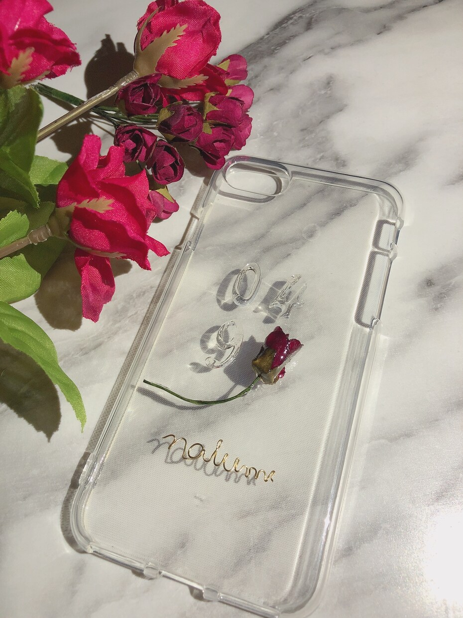 名入れオーダーiPhoneケースorボトル作ります あなただけのiPhoneケース,マイボトルを♡名入れで記念に イメージ2