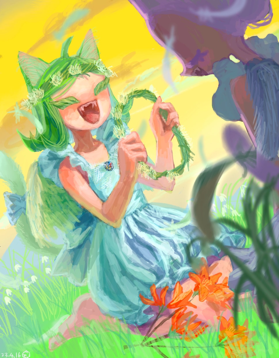 彩度高めのイラストお描きします サムネ、動画、挿絵、CDジャケットなど様々な用途に！ イメージ2