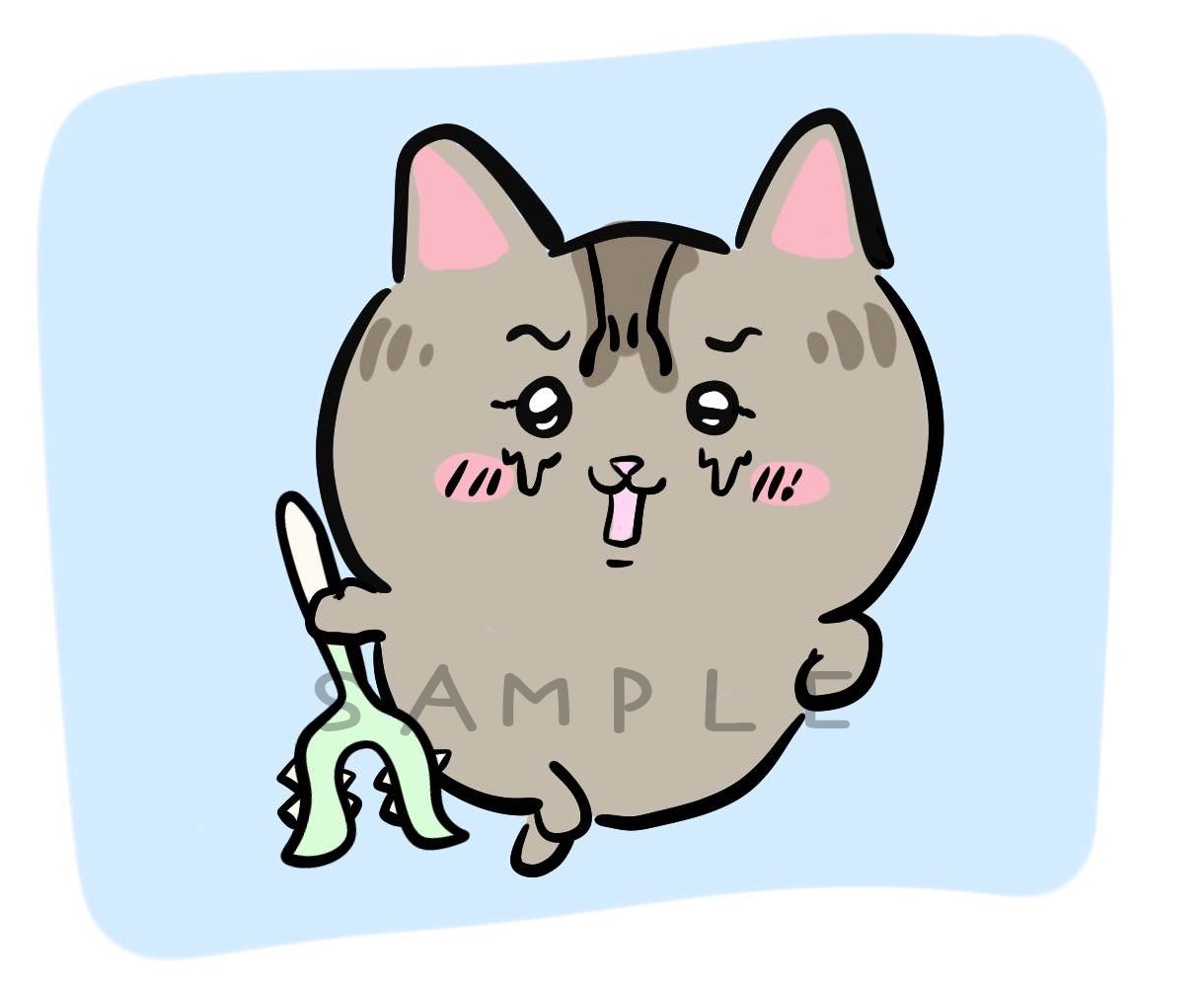 ゆるかわ！！ちいさくてかわいく制作します ペットの絵や似顔絵代わりにも！ちいさくかわいいイラストに イメージ3