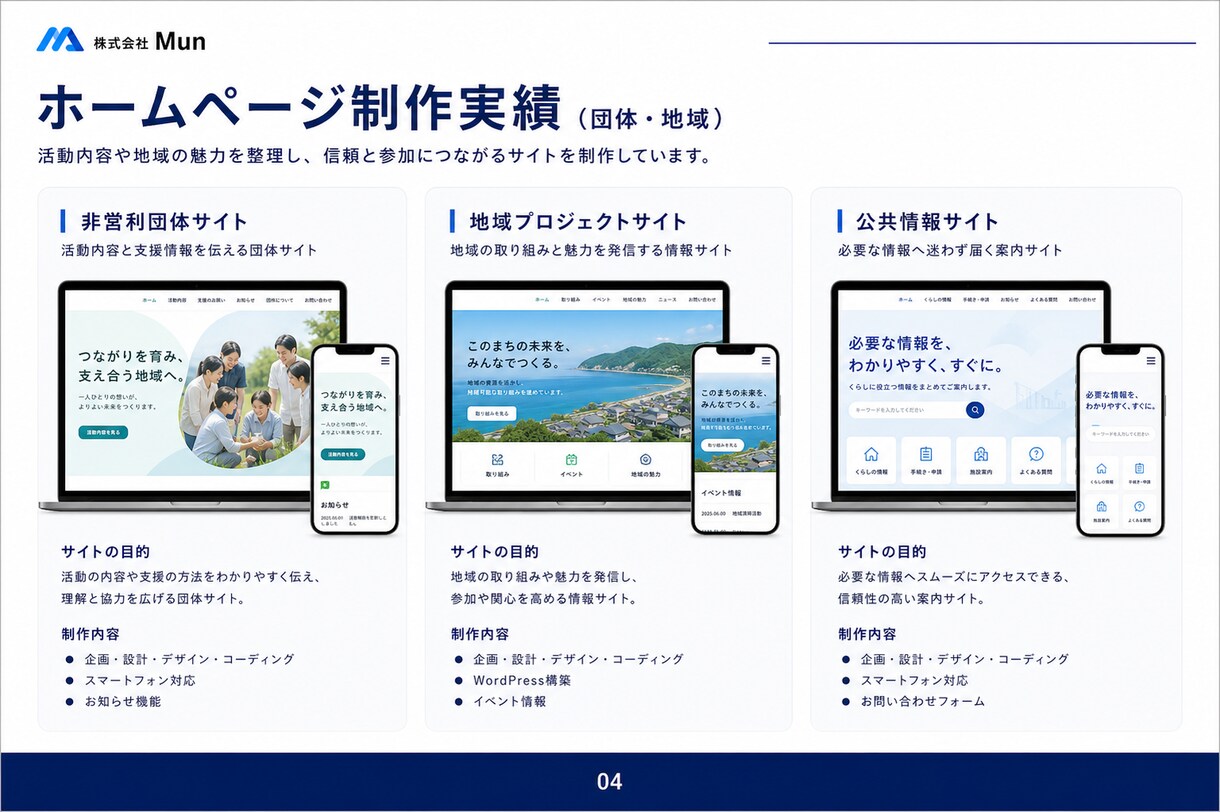 建設・リフォーム会社の集客HPを制作します 5ページ・スマホ対応・基本SEO・公開後30日サポート イメージ6