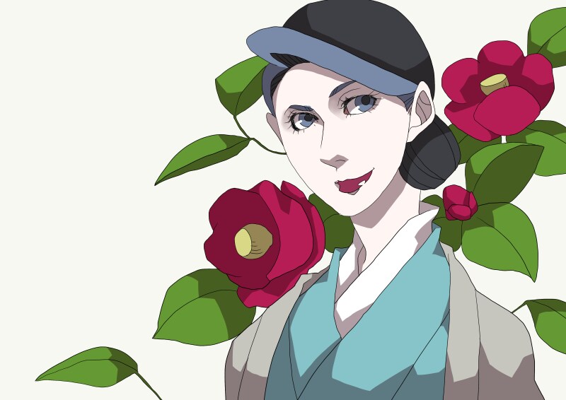 個性的な迫力ある人物を描きます 老若男女描けますが、若い男性が得意です。 イメージ7