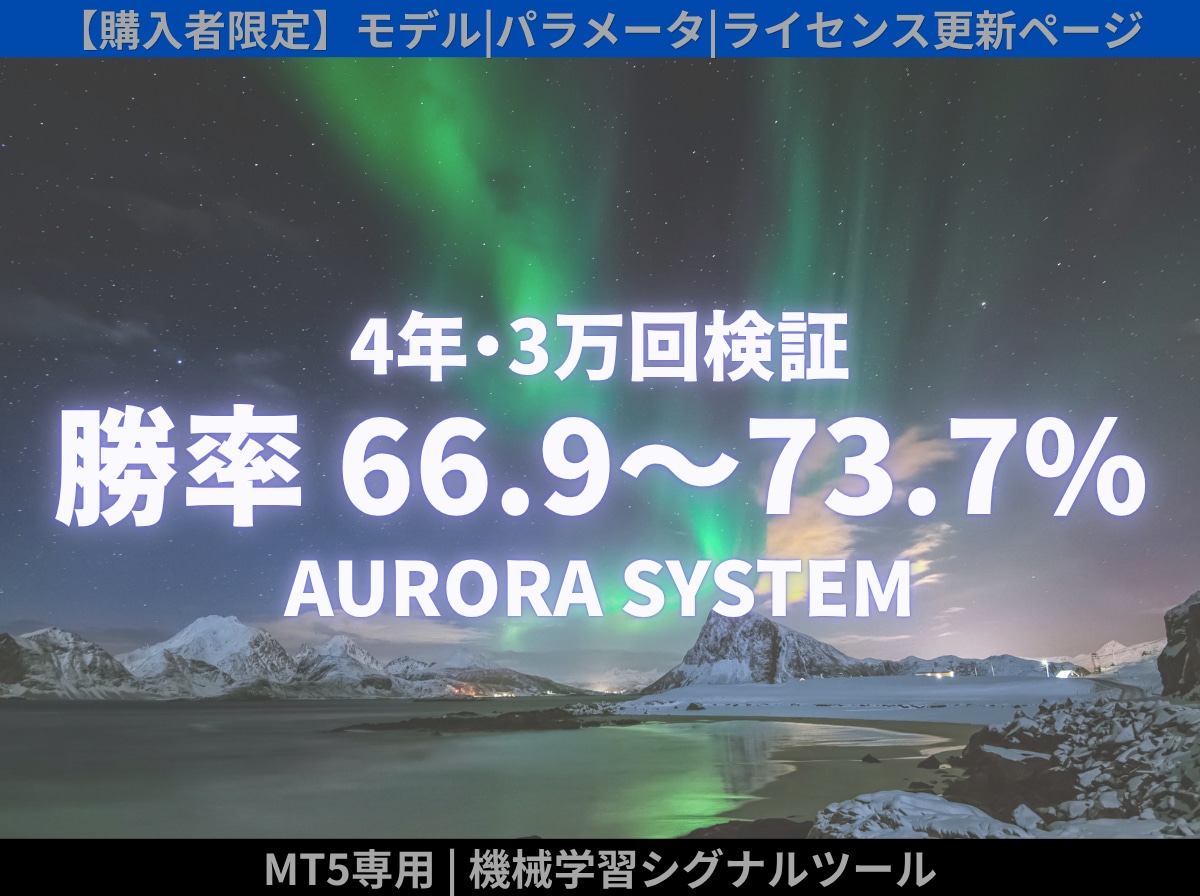 既存利用者様専用：最新モデルへ更新します AURORA SYSTEMをご利用中の方向けの専用ページです イメージ1