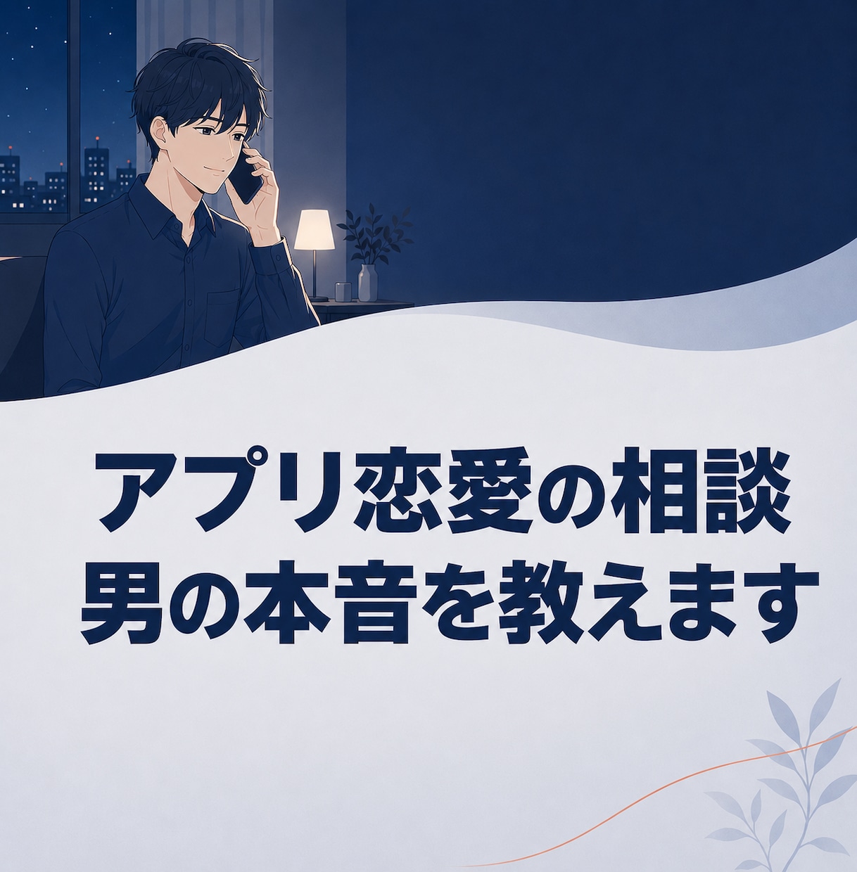 アプリの彼の本音と今後を一緒に考えます アプリ相談男女500名以上の経験からその男の本音を教えます イメージ1