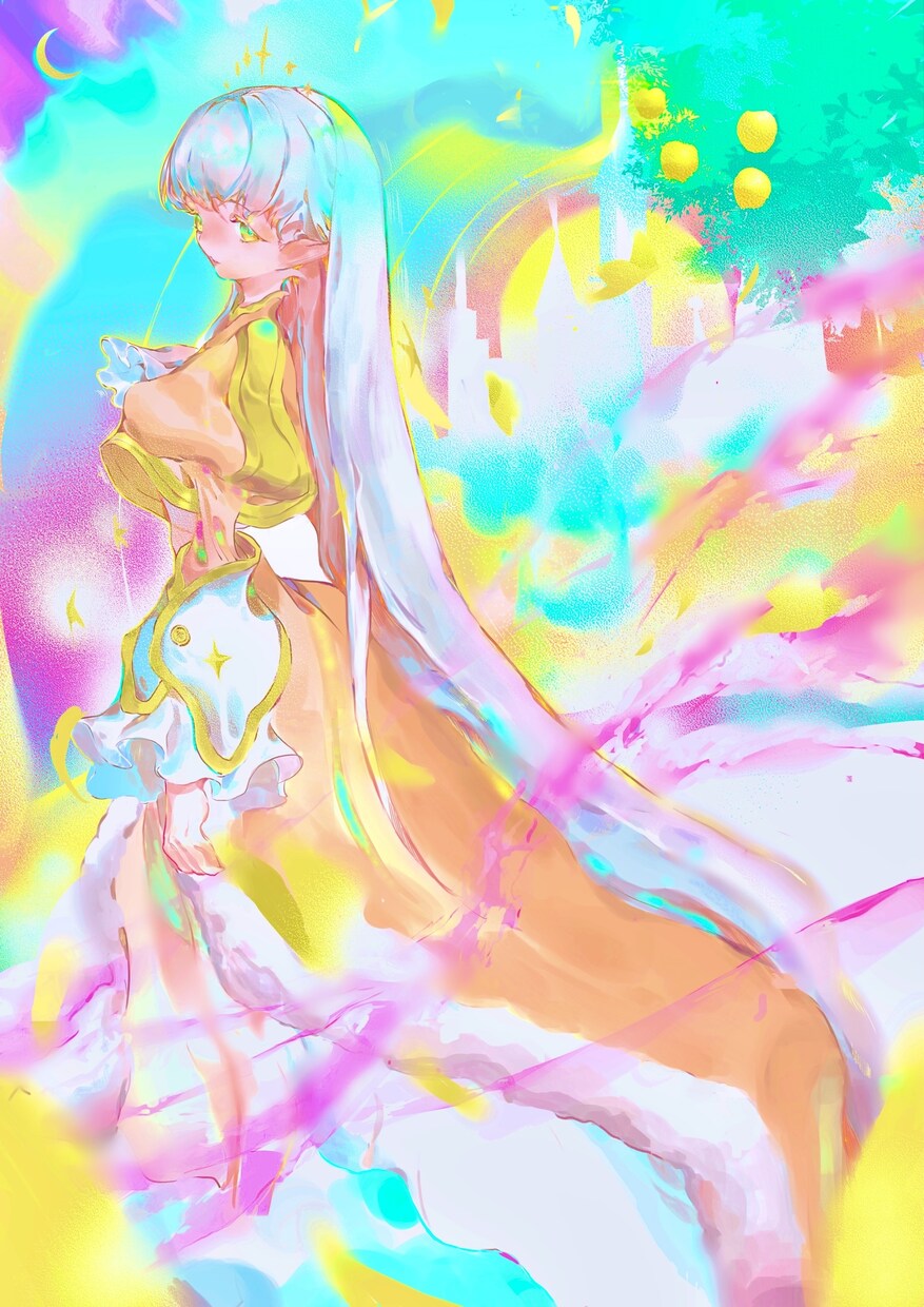 鮮やかで美しい★1枚絵描かせていただきます 要望に沿って様々な用途の絵をお作りします イメージ6