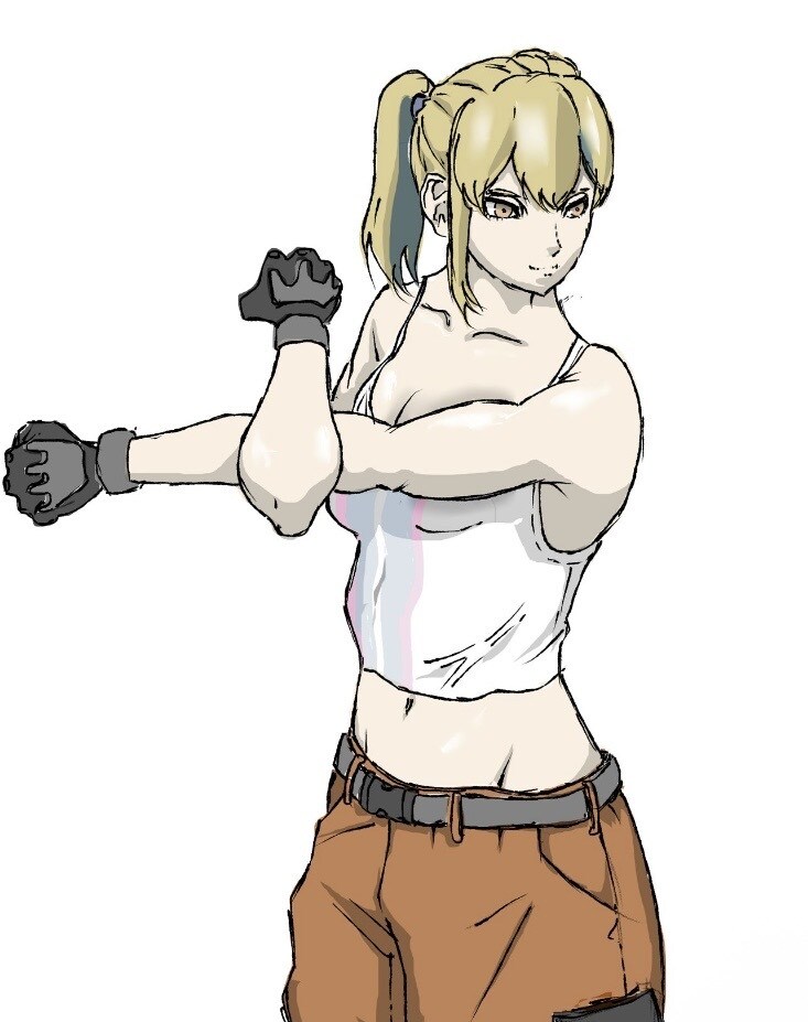 モダンでオシャレな雰囲気の人物絵描きます クールでモダンな絵でサービスやシーンの魅力を引き立てます イメージ9