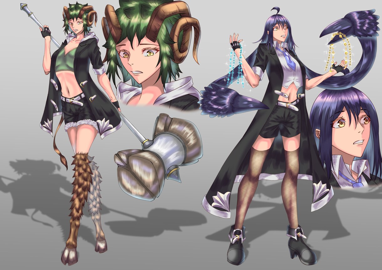 いろんなイラストを描かせてもらいます 全身、ミニキャラなど、ご希望のイラストを描かせてもらいます イメージ4