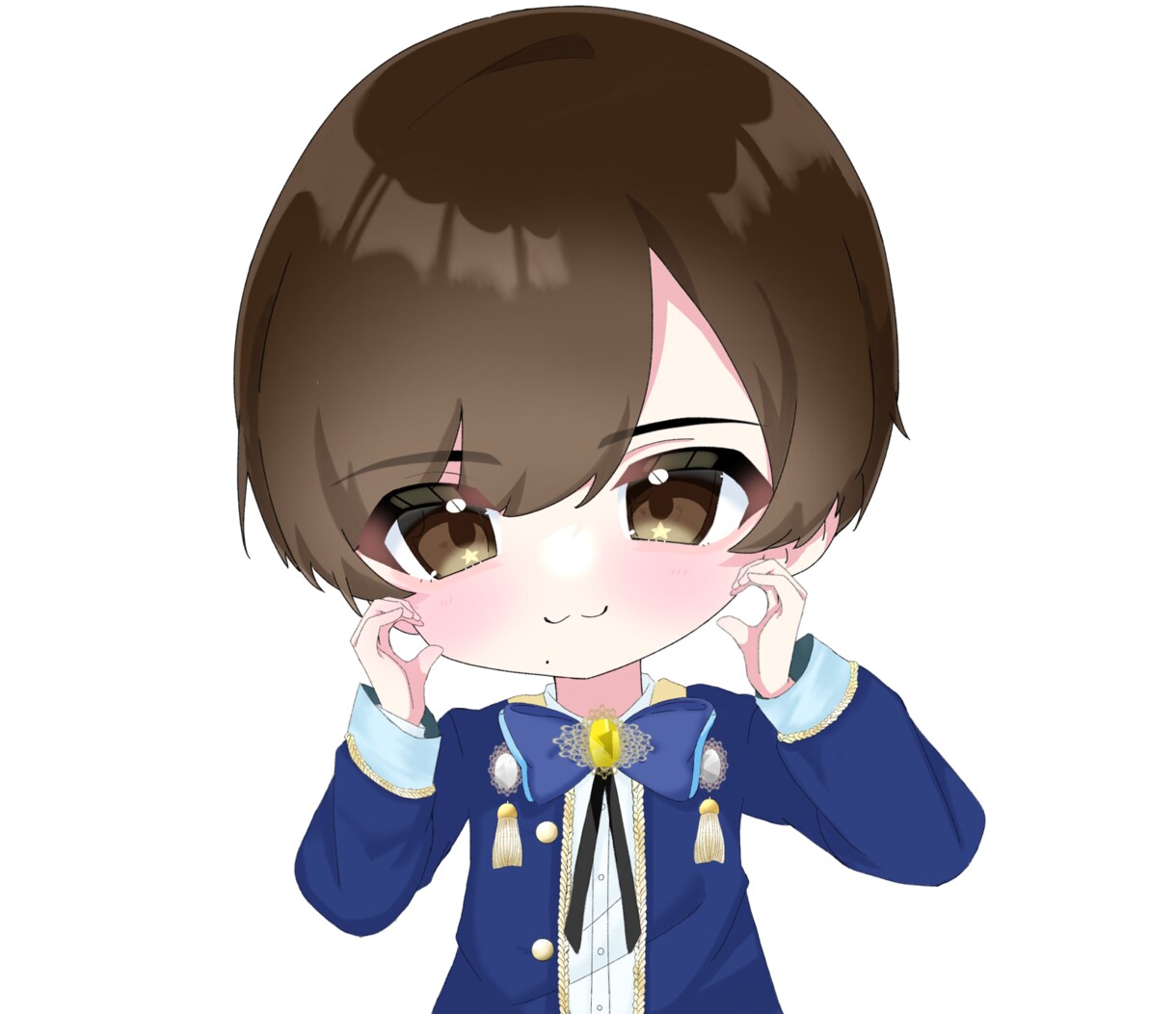 可愛いデフォルメキャラ描きます もちっと可愛く描かせて頂きます イメージ6